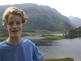 Fergus Worthy on Glenfinnan Monument